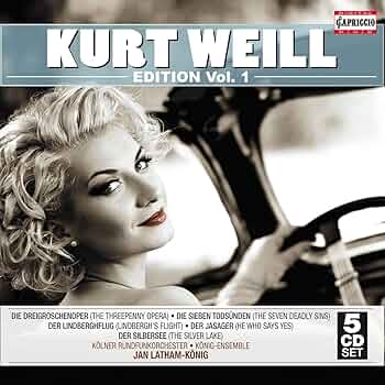 Amazon.co.jp: クルト・ヴァイル:完全録音集 第1集[5CDs
